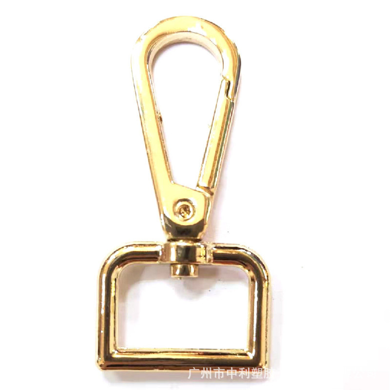 Factory direct sales: 6-point large plate buckle, hook buckle, dog buckle, luggage hardware accessories, bag accessories, shoulder strap buckle pic 2