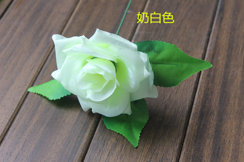 仿真花玫瑰花朵假花装饰仿真玫瑰花朵花球花墙插花花头材料绢花头详情91