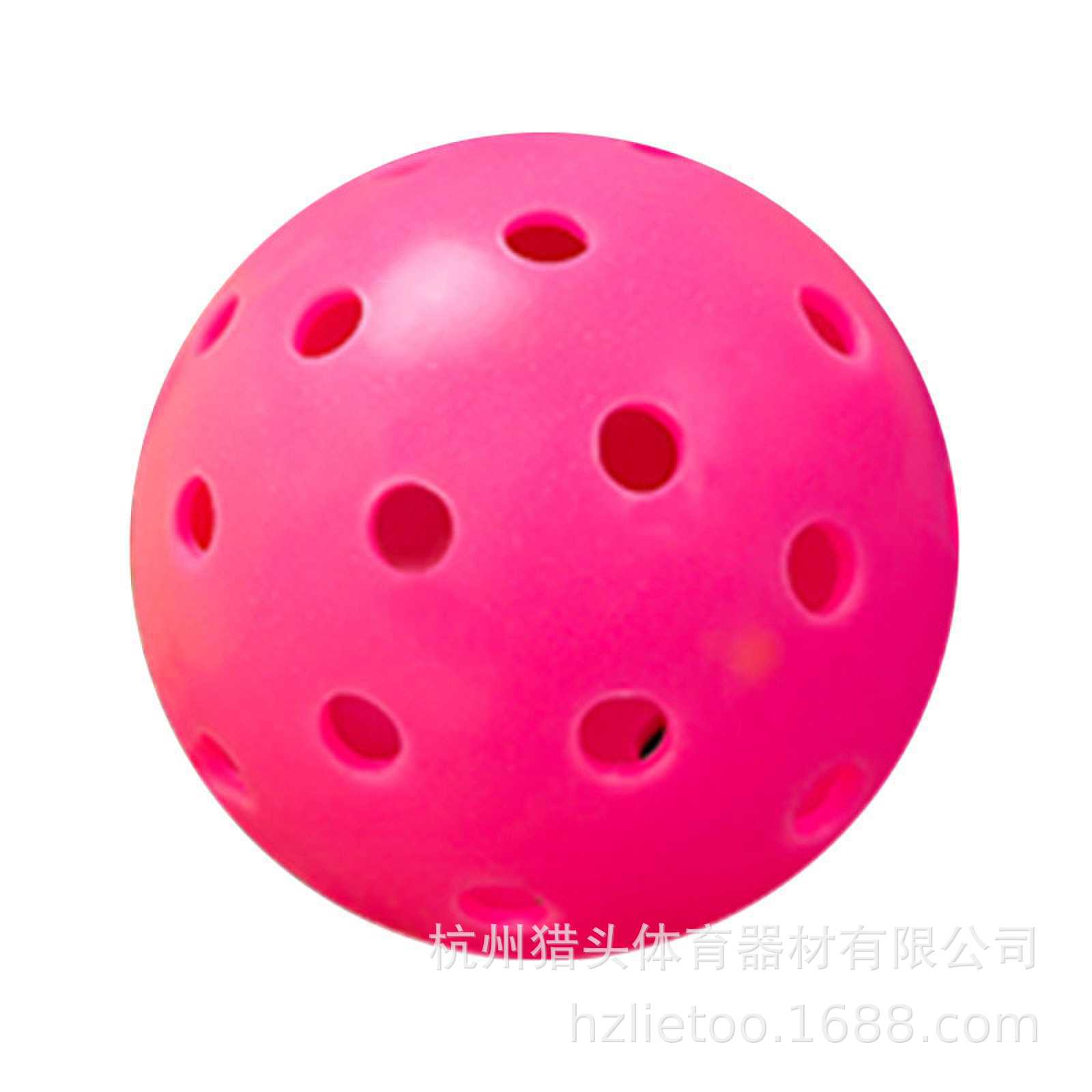 匹克球40孔滚塑匹克球一体成型比赛赛事专用球耐用高弹性能PE材质详情4