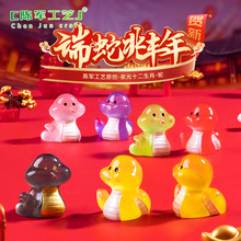 圣诞ins装饰品小摆件树脂工艺品礼物创意圣诞老人雪人家居小礼品详情17