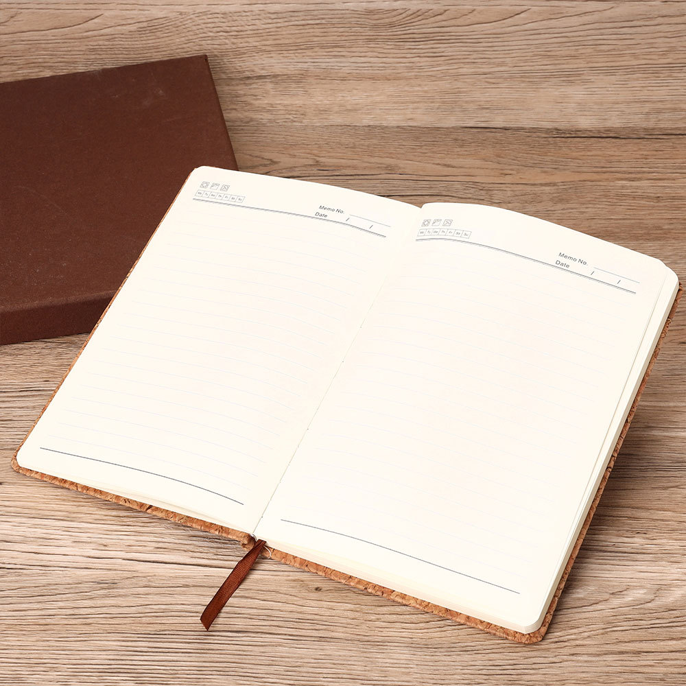 Cork notebook set, school, company, winery, keychain, business event, gift notebook set pic 6