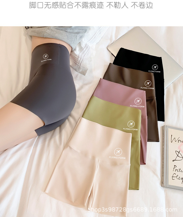 Yiwu three-part shark pants for women in summer are thin, belt-tightening, anti-leakage, and slimming when worn outside. They are large-sized, safety short pants with a base layer pic 11