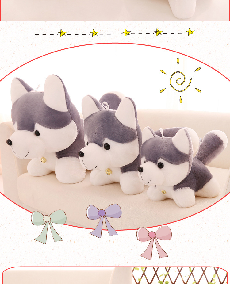 Husky plush toys, cute dolls, creative dolls, decorative items, doll manufacturers wholesale pic 23