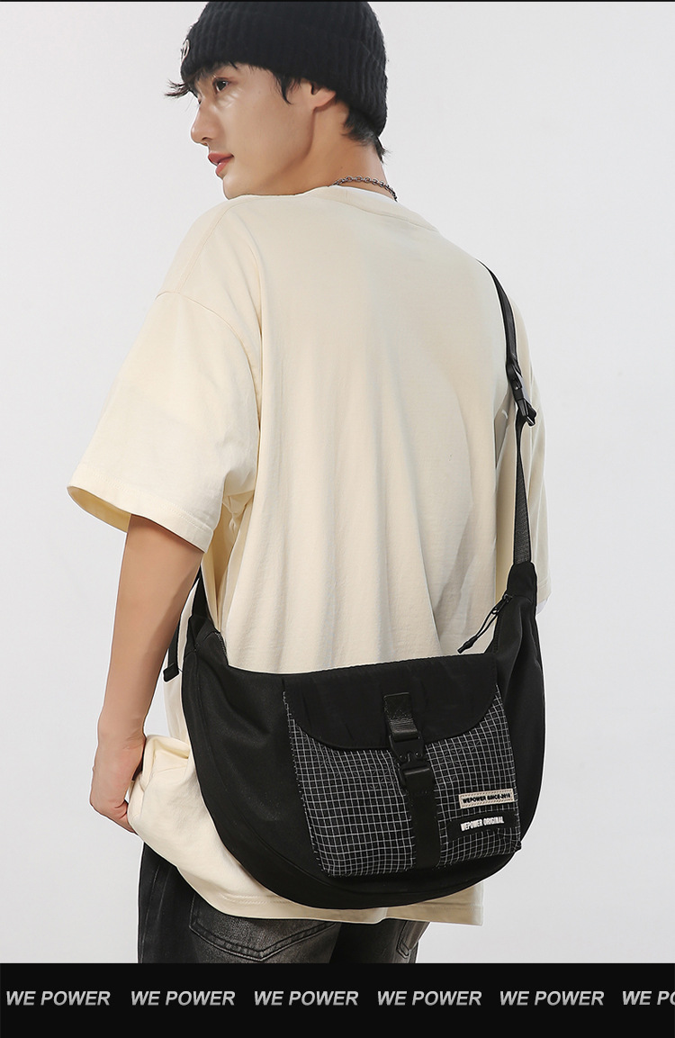 WEPOWER新款饺子包 男女通用时尚单肩包 轻便户外大容量斜挎包 百搭潮流其他分类详情19