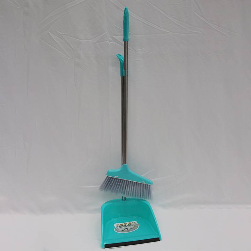 New material 1370 broom and dustpan set combination, color plastic broom sweeping and cleaning set, daily necessities for sweeping manufacturers pic 16