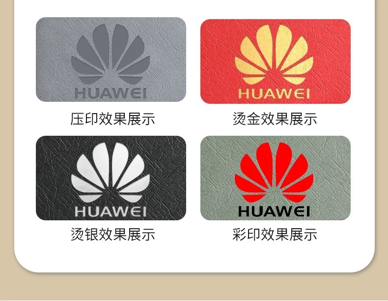 In-stock cross-border notebook gift box set, customized logo, office activity, company gift, meeting record notepad pic 3