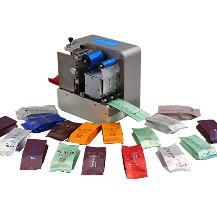 F-550 Tea bag hot stamping machine, tea bag printer, tea bag hot stamping machine equipment pic 8