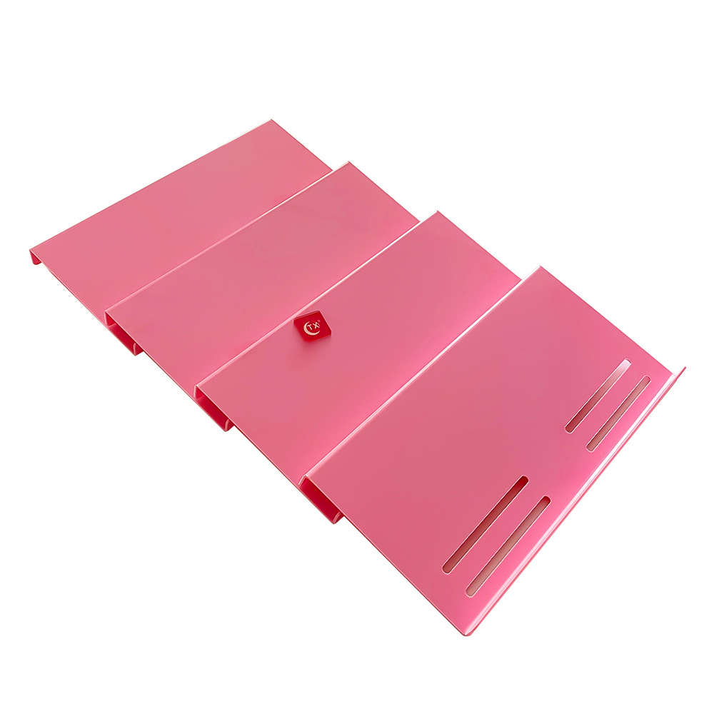 New acrylic black color adjustable kitchen seasoning rack, cabinet drawer organization and storage rack, spice rack pic 9