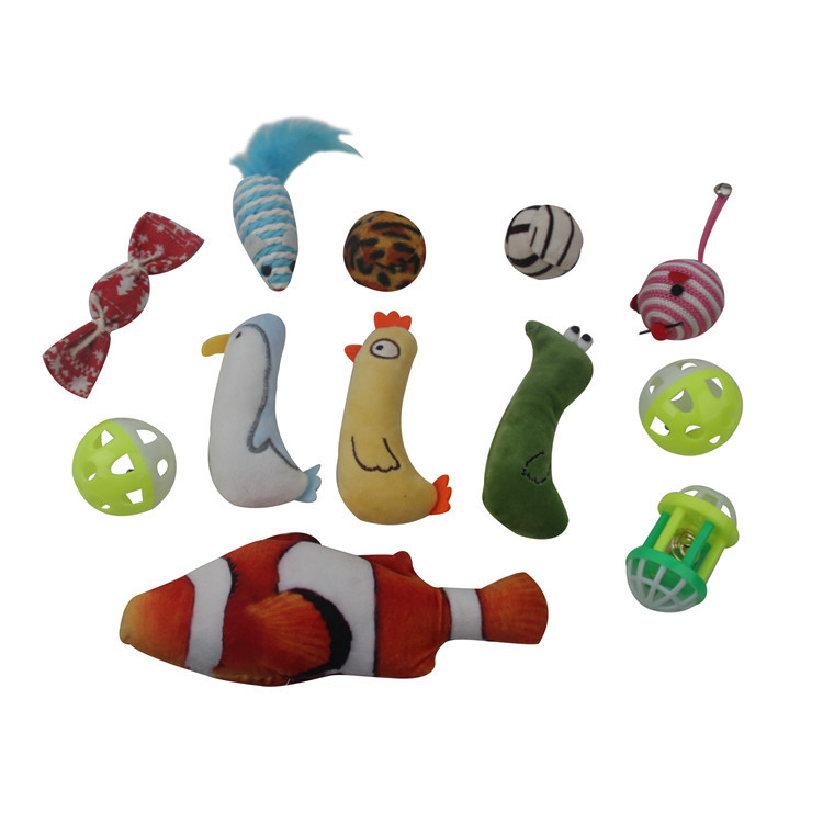 厂家批发猫玩具12件套猫薄荷玩偶塑料铃铛猫咪互动玩具 猫猫用品详情31