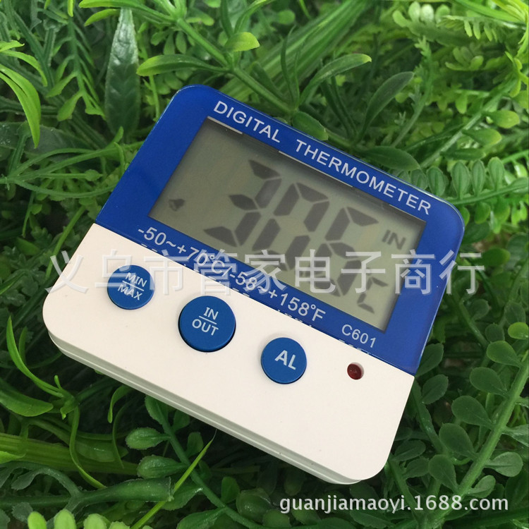 New electronic thermometer, indoor and outdoor thermometer 601 thermometer pic 2