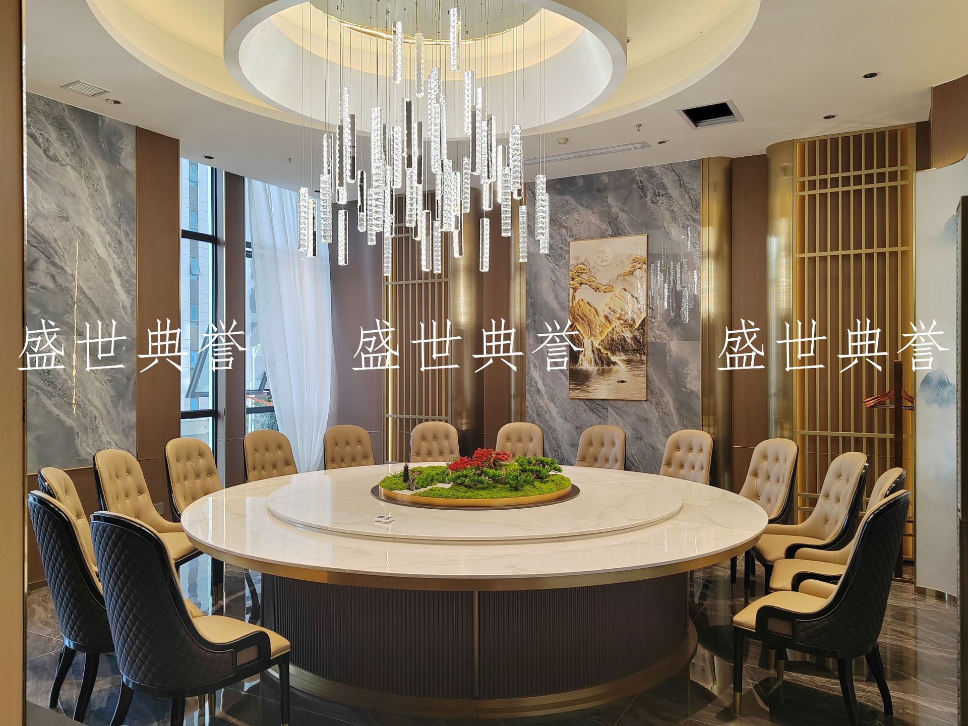 Solid wood dining tables and chairs for five-star hotels in Dalian, modern soft-padded chairs for seafood restaurants, and light luxury solid wood chairs for high-end clubs pic 16