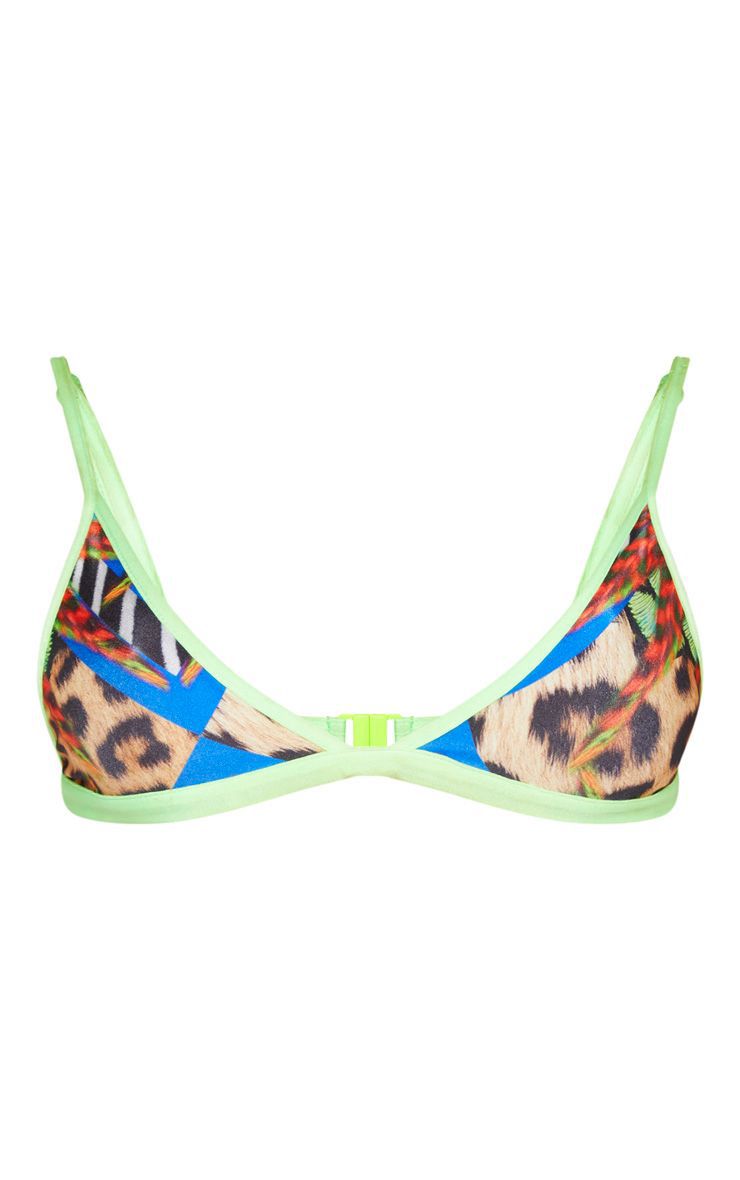 The 2020 new three-piece set of sexy printed bikini swimsuits for large-sized export from Africa, Europe and America pic 89
