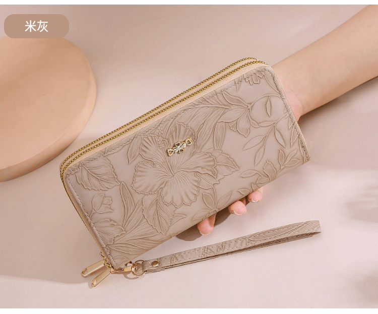 钱包女士新款wallet时尚长款大容量手拿包高级感好质量长款钱夹详情29