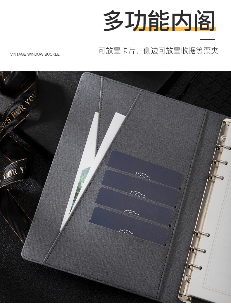 Customized a5 wireless charging notebook, power bank, notebook with USB flash drive, business gift set, customized logo pic 22