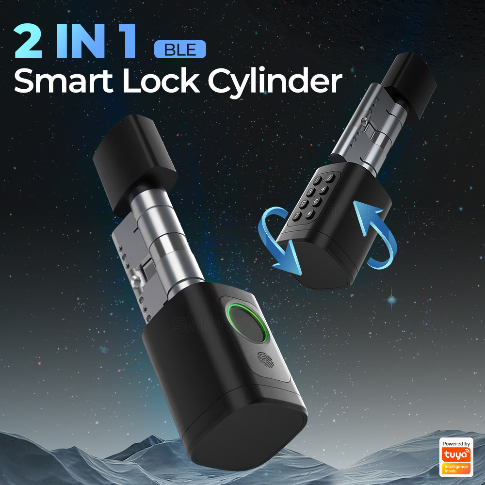 Graffiti control fingerprint smart lock core, all Bluetooth adjustable, universal apartment indoor office smart door lock pic 1