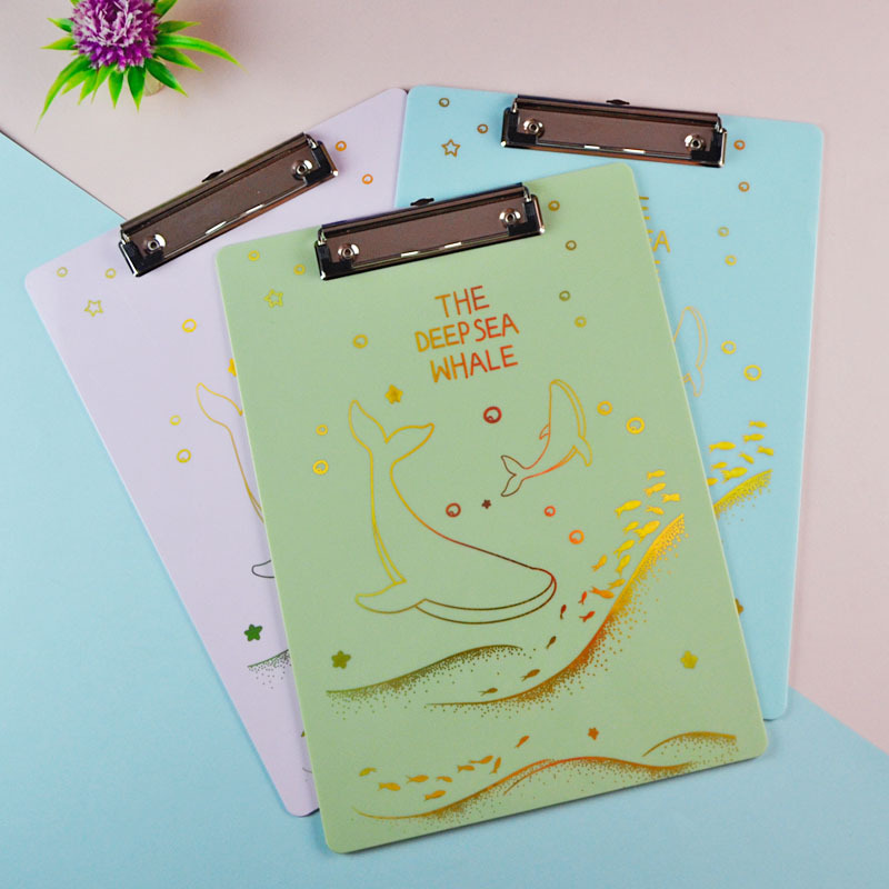 New best-selling vertical strong document single clamp, conference contract materials folder, gold-embossed plate clamp customization pic 8