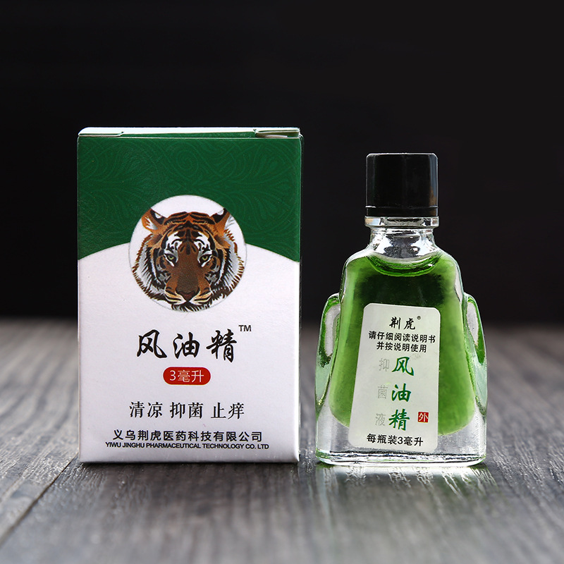 3/6/12ml Jinghu brand Wind Oil Essence Roll-on Cooling Oil Wanjin Tiger Head Refreshing and Invigorating Factory Wholesale pic 18