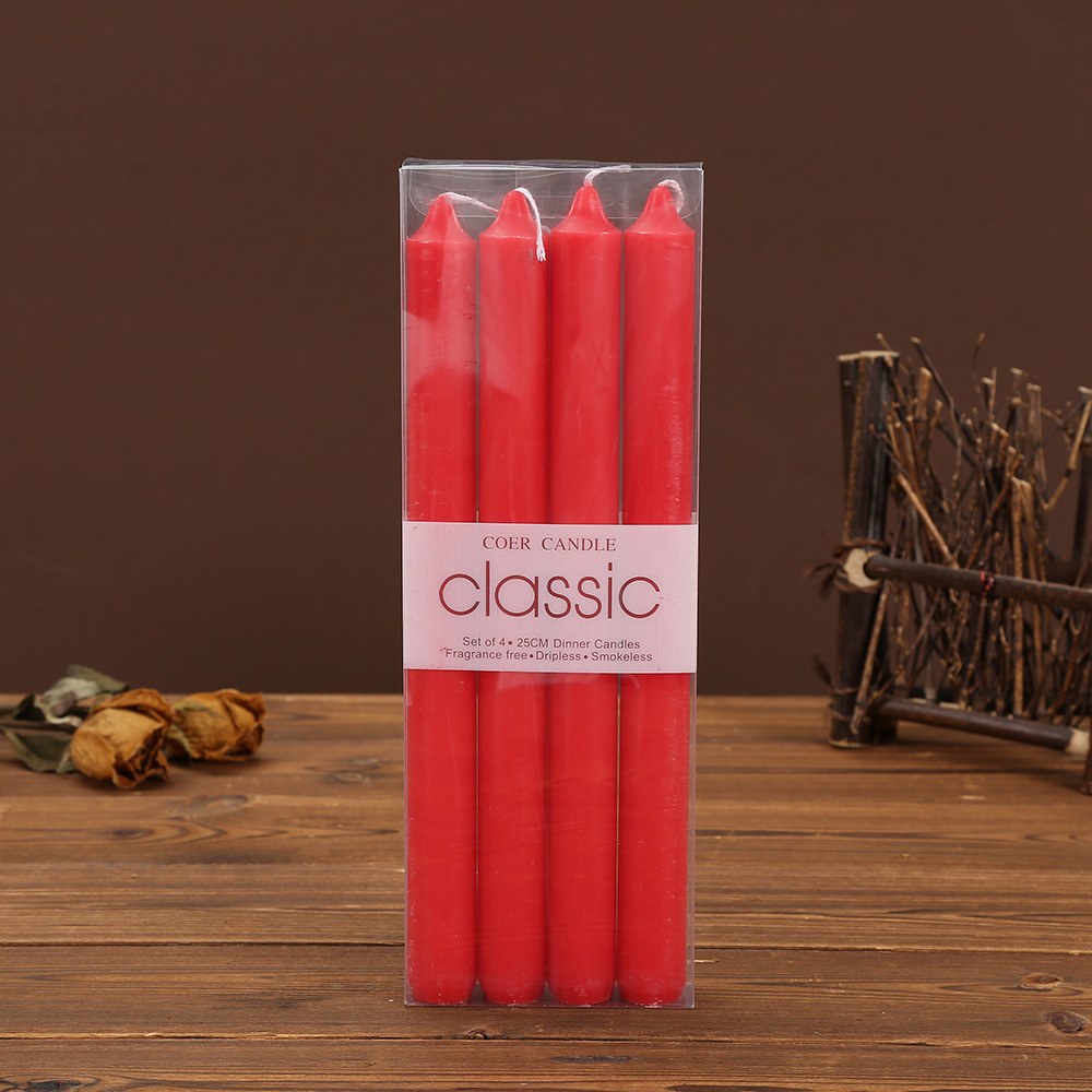 欧式无烟杆蜡 西餐厅婚庆长杆蜡烛 浪漫烛光晚餐装饰品烛台蜡烛详情8