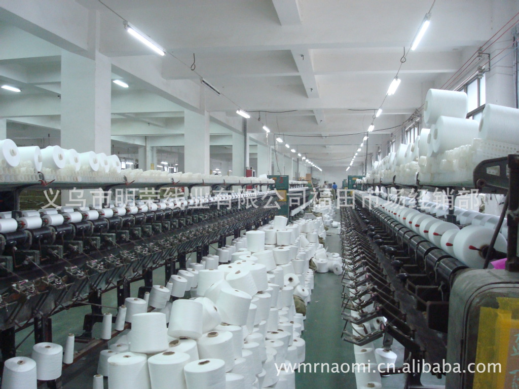 黑白色现货602 603缝纫线涤纶 薄型面料雪纺纱丝巾拷边线厂家详情8