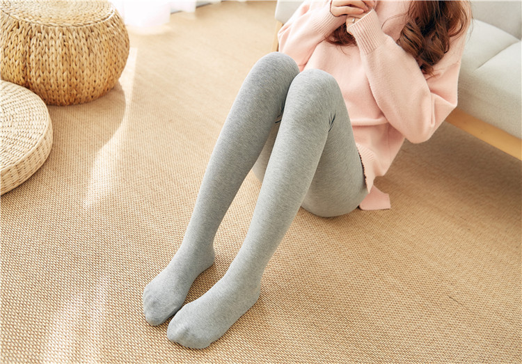 Japanese, Korean, arts, Spring, Summer and autumn plain cotton jumpsuits, stockings, combed cotton pantyhose, base stockings, silk stockings for ladies pic 29