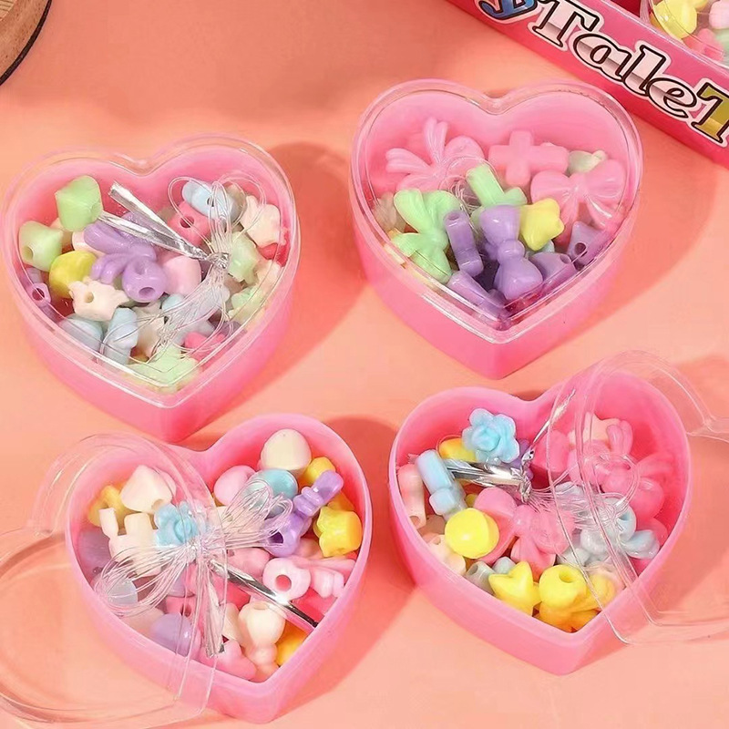 儿童趣味串珠套装小女孩diy串串珠玩具饰品配珠节日礼物批发详情2