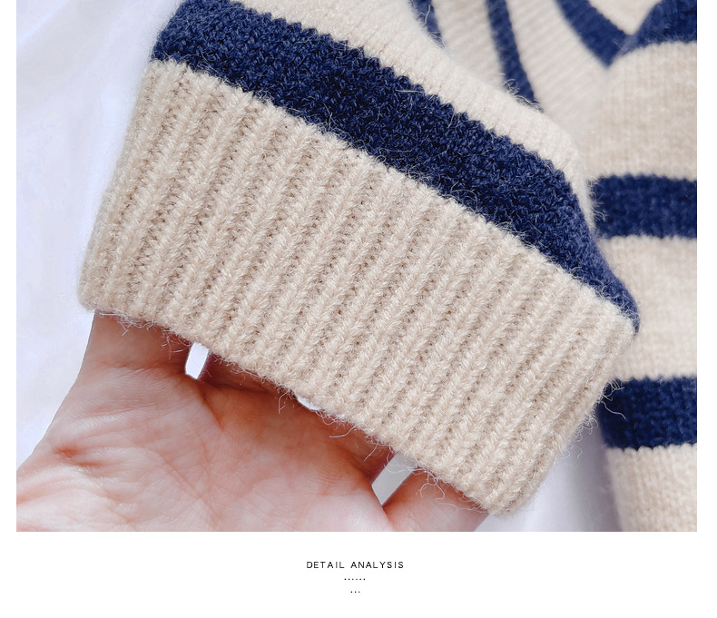 女童秋款针织开衫2023秋季新款中小童宝宝洋气毛衣t恤牛仔三件套详情30