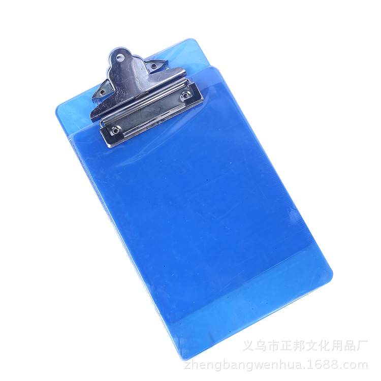 Factory wholesale transparent plastic butterfly flat plate clamps, writing and copying board clamps, writing notes and document clamps can be customized pic 5