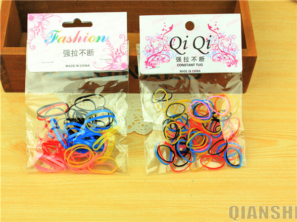 女童发圈彩色编发皮筋宝宝儿童发绳发圈一次性橡皮筋发饰批发详情1