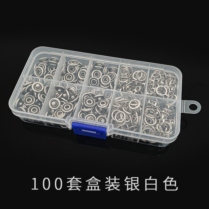 Installation tools: Pliers, mother and child buckles, concealed buckles, no sewing, no nails, baby, children, baby buttons, five-claw buckles, set, five-claw buckles pic 9