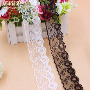 34色现货花边 电商爆款4.5CM无弹蕾丝花边 米字蕾丝边diy服装辅料详情8