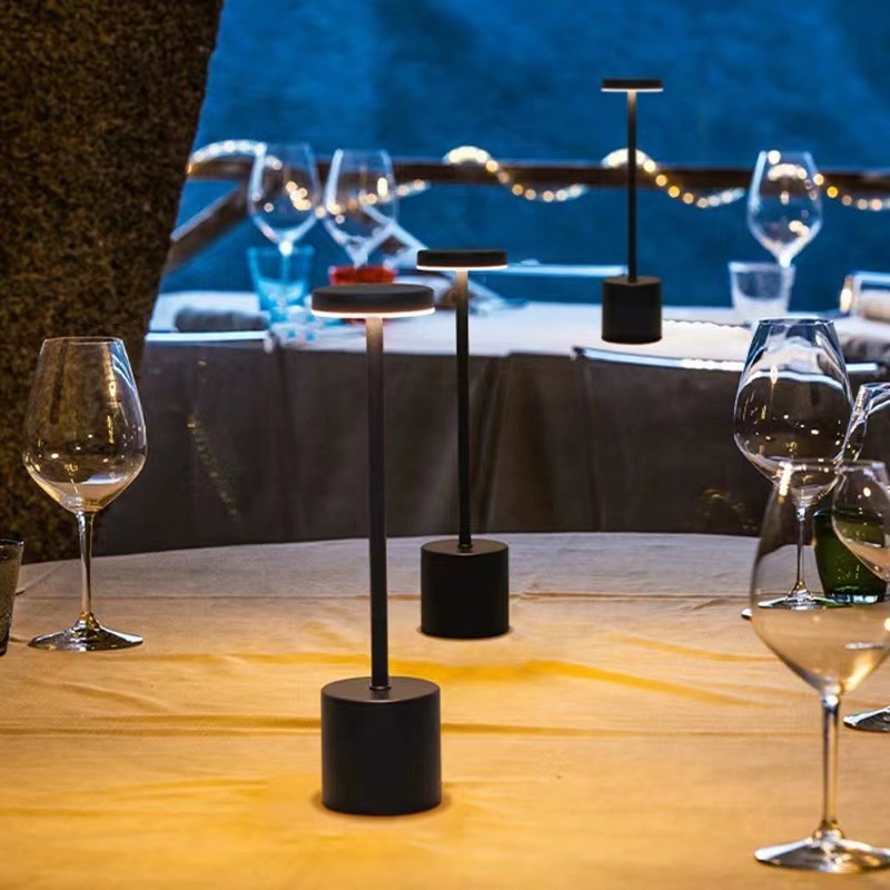 爆款工字台灯触摸充电氛围灯桌面灯创意酒吧复古装饰台灯工厂直销详情1