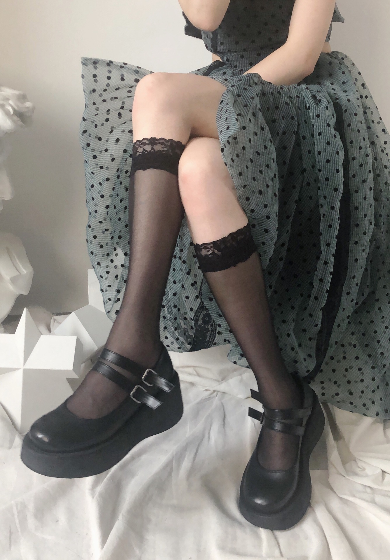 وجوارب JK من طراز ShuIII، وهي نوع من الجوارب ذات الأرجل، وهي نوع من الجوارب من الطراز القديم pic 3