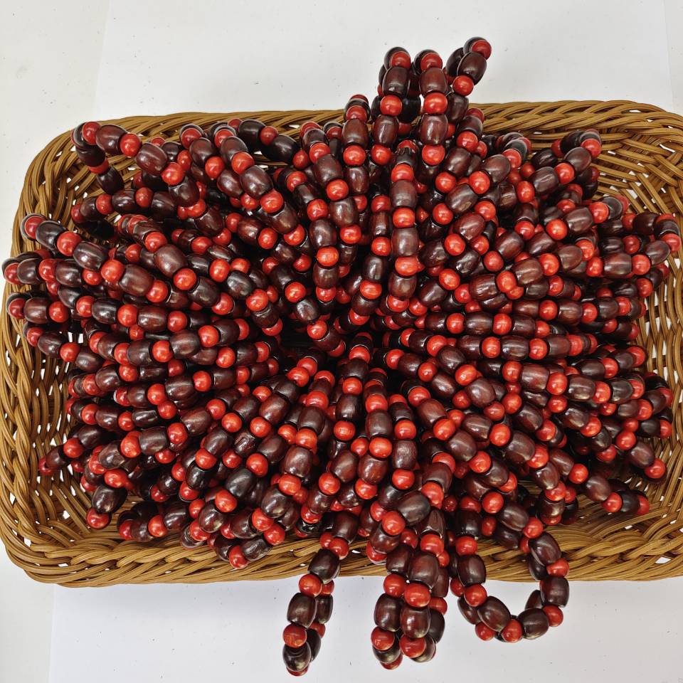 New colored beaded wood bracelet, wooden bracelet accessory, jewelry, exquisite bracelet, one-yuan and two-yuan small gift pic 6