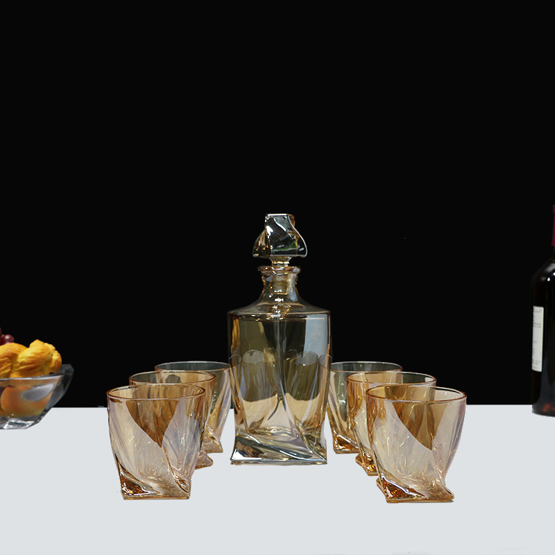 lead-freecrystal whiskeyliquorglass decanter crystal glass, lead-free whisky decanter, spirits cup pic 11