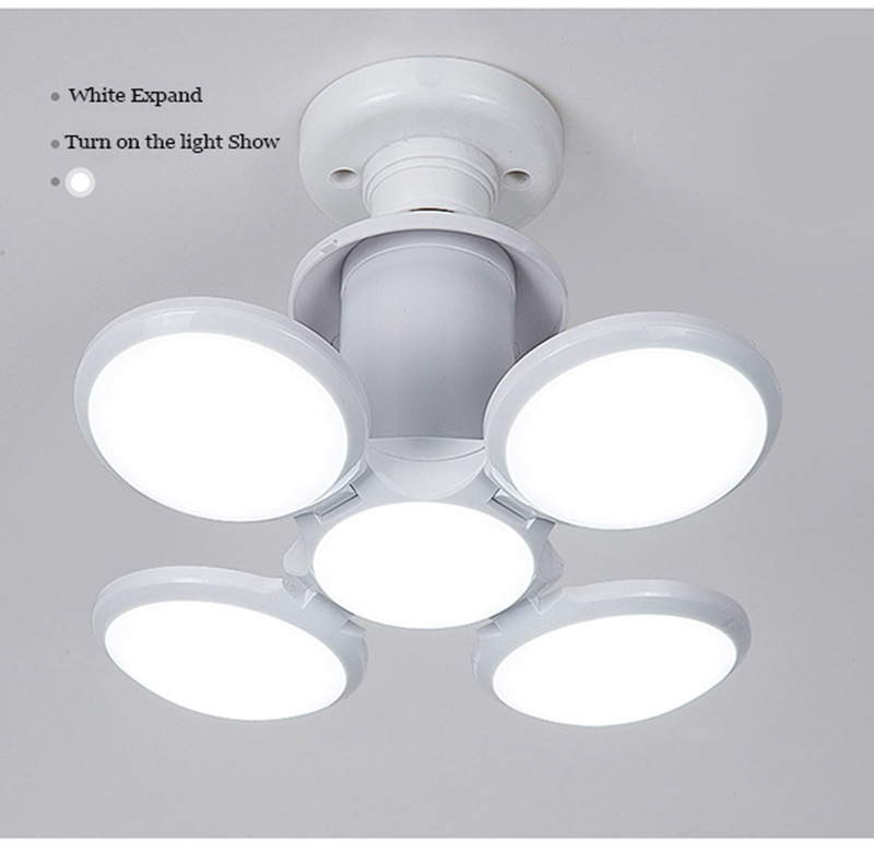 Factory direct sales of LED football lamp e27 ultra-bright constant current foldable bulb 40W, new type of folding ball bulb for export pic 16