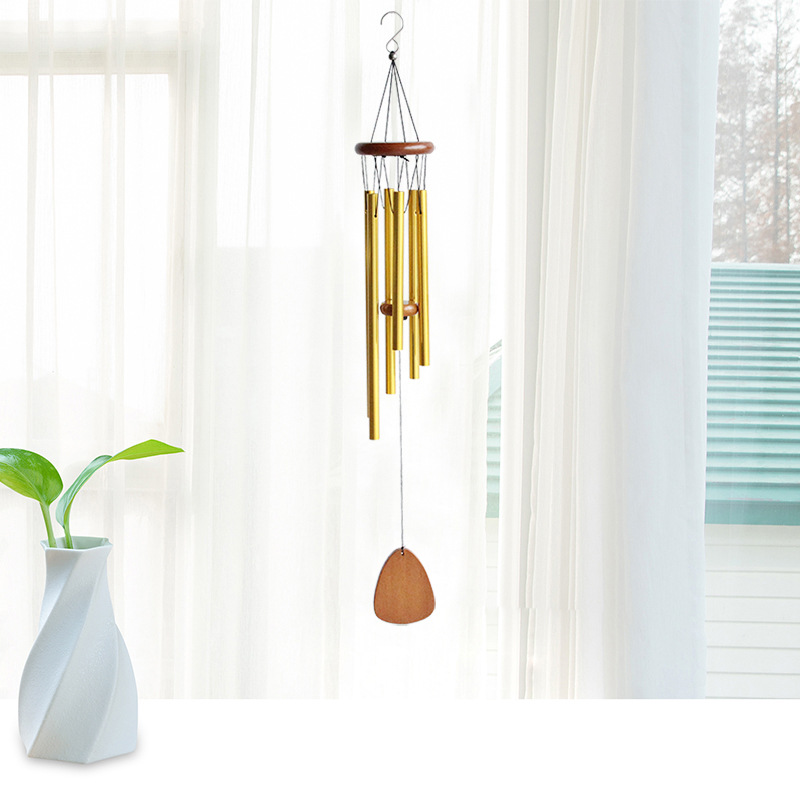 欧式跨境26寸同情6管风铃金属铝管挂饰家居庭院装饰阳台情侣礼物详情10