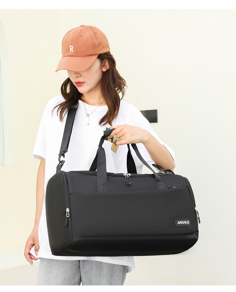 短途手提旅行包干湿分离大容量单肩运动健身包潮斜跨大包厂家批发详情17
