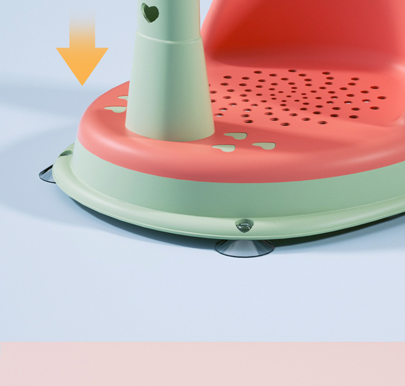 宝宝洗澡坐椅儿童洗澡神器洗澡凳可坐托座椅婴儿浴盆支架防滑浴凳详情11