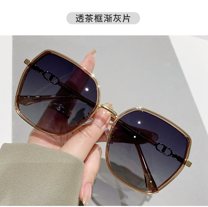 网红街拍偏光太阳镜女时尚潮流星光细闪遮阳眼镜户外出游墨镜8193详情9