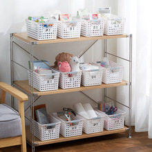 多功能单面塑料创意公主梳妆镜圆形梳妆镜带收纳学生台式化妆镜详情29