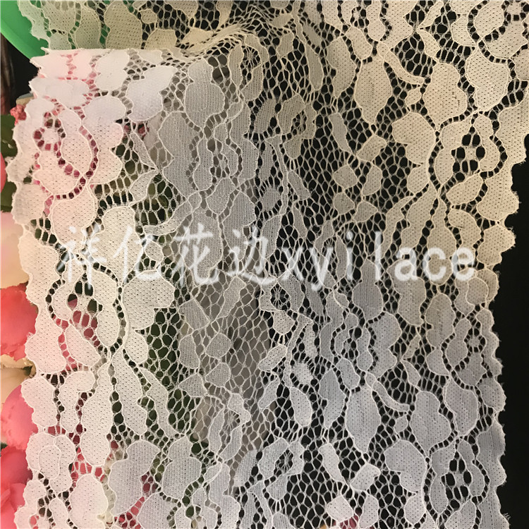 New factory direct sales of elastic lace lace pajamas, bras, and double-sided wide lace clothing accessories pic 3