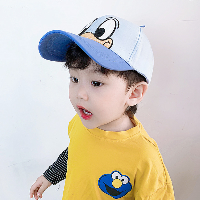 儿童帽子韩版卡通可爱春秋季出游宝宝鸭舌帽男女童婴儿棒球帽超萌详情11