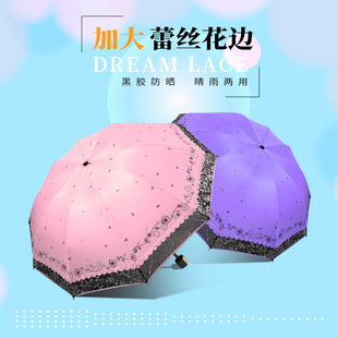 大号十骨折叠彩虹伞手动三折晴雨伞批发定广告制礼品伞 umbrella详情24