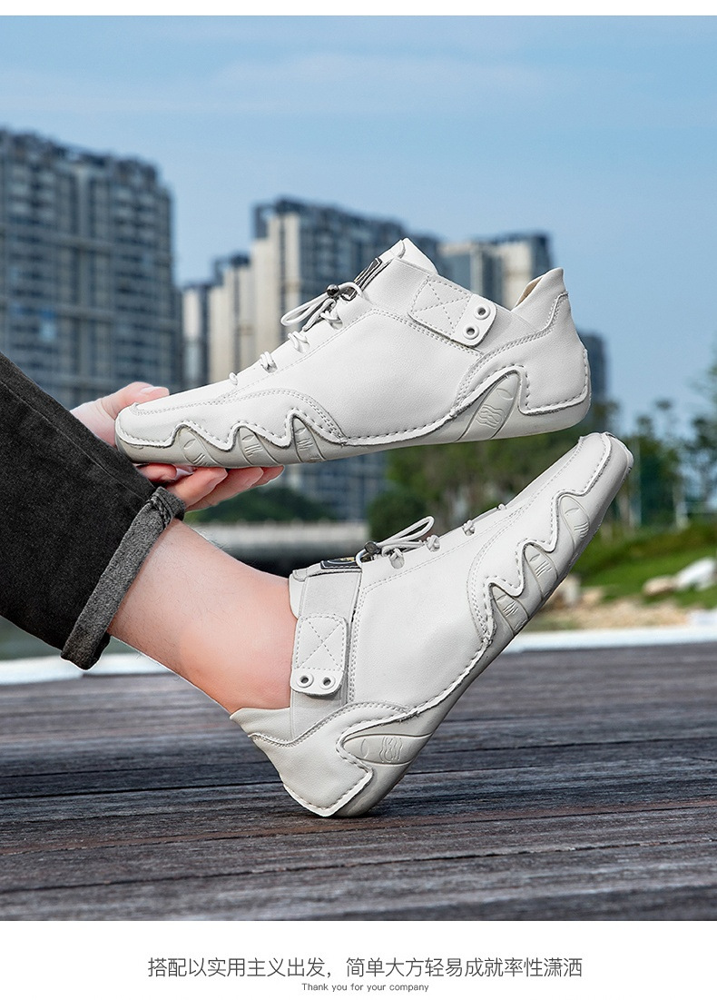 亚马逊爆款大码马丁靴春夏季跨境爆款高帮男鞋男士休闲短靴子板鞋详情12