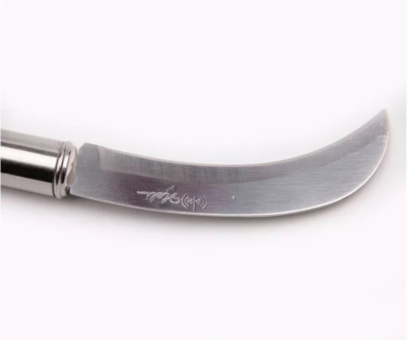 Steel-handled fruit peelers, pineapple knives, stainless steel banana small curved knives, 2-yuan store supply, daily necessities wholesale pic 2
