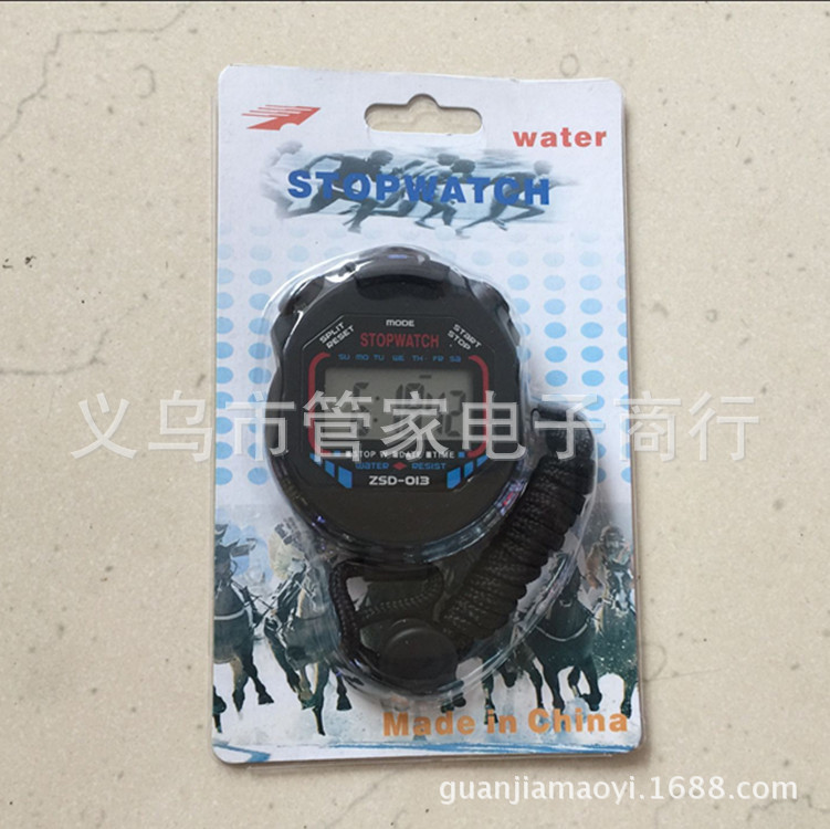 Electronic stopwatch ZSD-013/XL-013 running race timer, multi-functional electronic seconds for sports pic 15