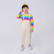 儿童傣族花儿舞蹈演出服装孔雀舞表演服艺考渐变修身鱼尾裙女童详情11