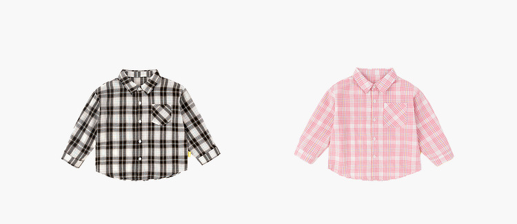 【春日出游穿搭】嘟嘟家男童长袖衬衫春装女童衬衣春季宝宝衣服潮详情43