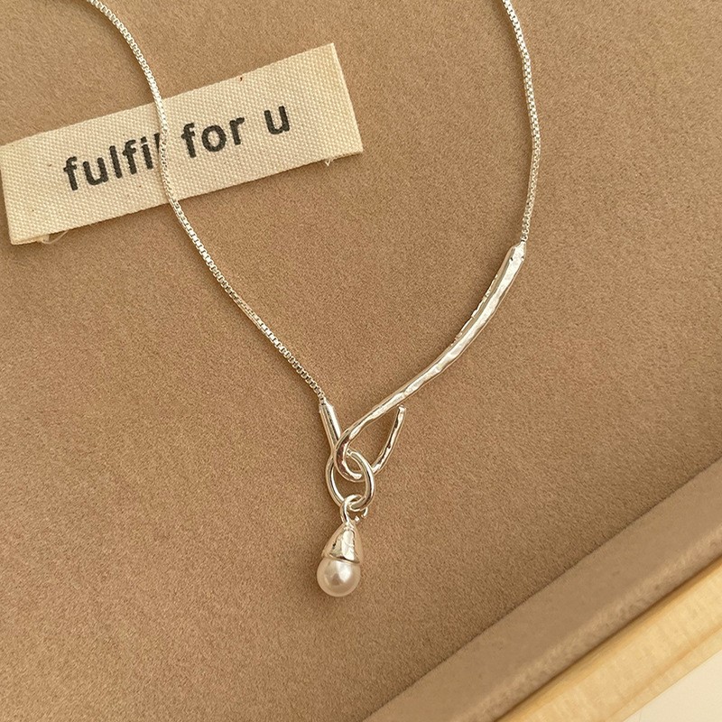 小众设计感轻奢项链女ins风珍珠组合百搭不掉色锁骨链高级感饰品详情16