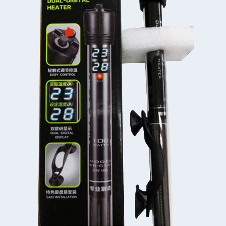 Mini fish tank heating rods, adjustable heating rods for aquariums, 10-100w fish tank heating tubes wholesale pic 11
